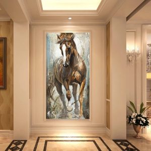 2020 factory hot sales handmade oil canvas painting art drawing for exclusive design home decoration