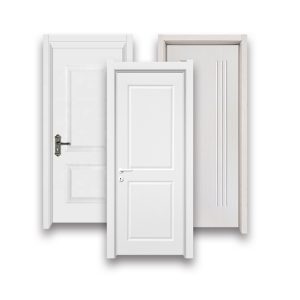 Yingkang wood plastic composite door interior bedroom wpc door