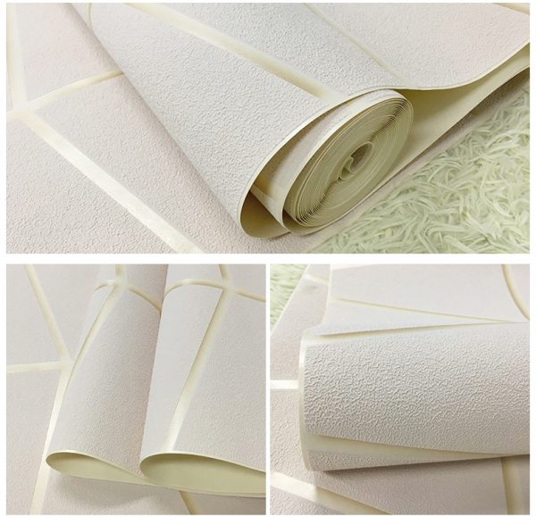 3D Foam Design Wallpaper Decoration Vinyl Wall Paper
