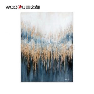 Custom Hand Paint In Abstract Design Handmade Oil Painting On Sand Texture And Canvas Art Wall Art For Home Living Room