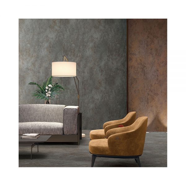 Trending large format metal rust grey look matte finish porcelain tile in 1200 x2400mm