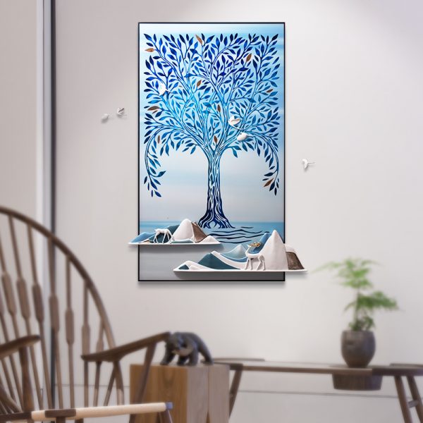 New Abstract Glass Resin Painting Handpainted Print Painting Home Wall Art Picture For Living Room