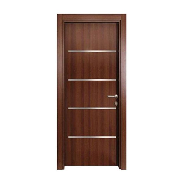 Modern Wooden design MDF interior indoor wood flush doors laminate interior door for house bedroom