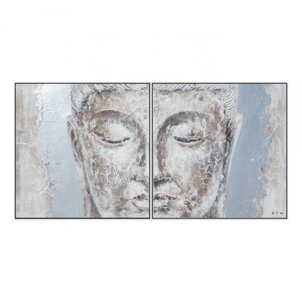 2020 New Design Hot Selling Modern Art Buddha Portrait Abstract Painting for living room