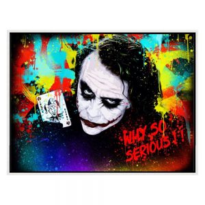 Oil Painting Dafen POP Oil Painting Handmade Joker Art Canvas Home Decoration Painting
