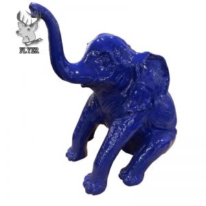 hand crafted top grade customized size resin animal sculpture elephant statues