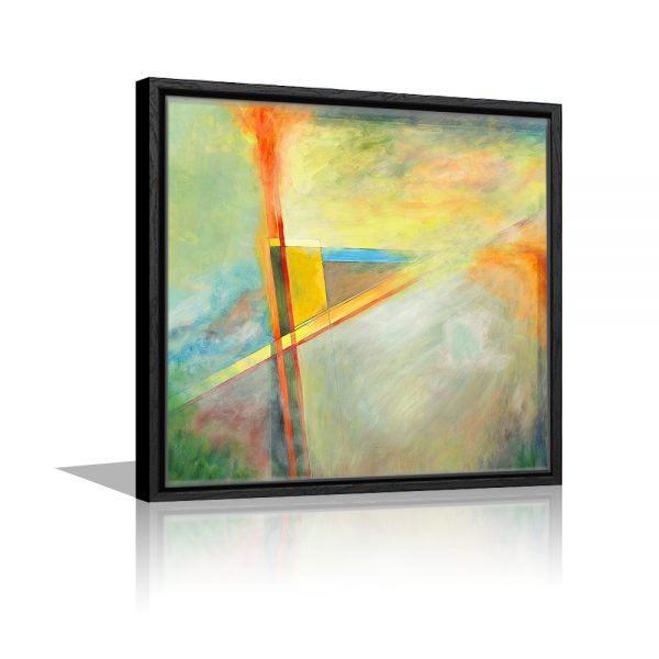 Wholesale Colorful Abstract Art Painting Modern Handmade Art Aurora Painting Wall Decor