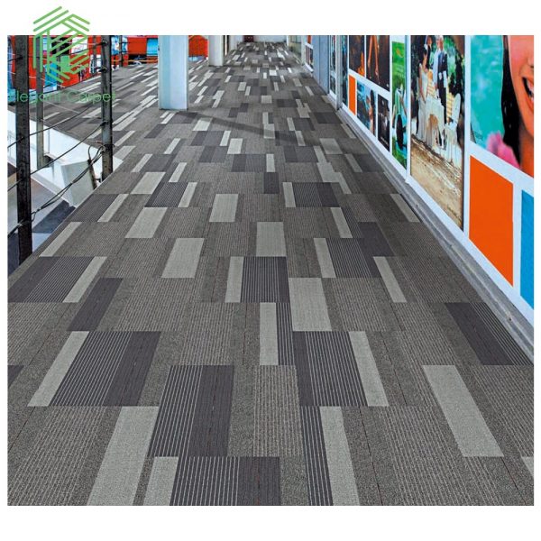 commercial bitumen backed tufted carpet tiles