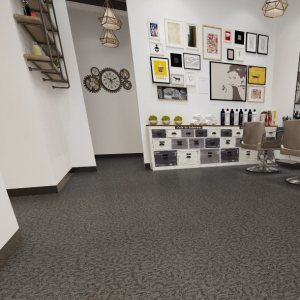 5mm LVT LVP indoor carpet grain loose lay vinly tile flooring without glue&click