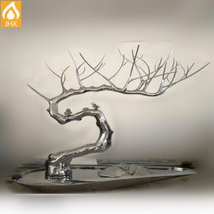 304 Stainless Steel Sculpture Of Tree