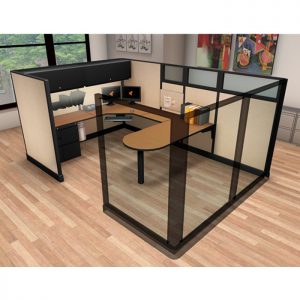 Private Design Single Executive Movable Office Cubicle Office Partition Wall Office Workstation