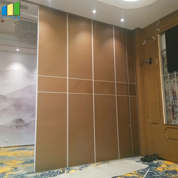 Top Hanging System Acoustic Room Dividers Conference Hall Folding Movable Wall Partitions Price
