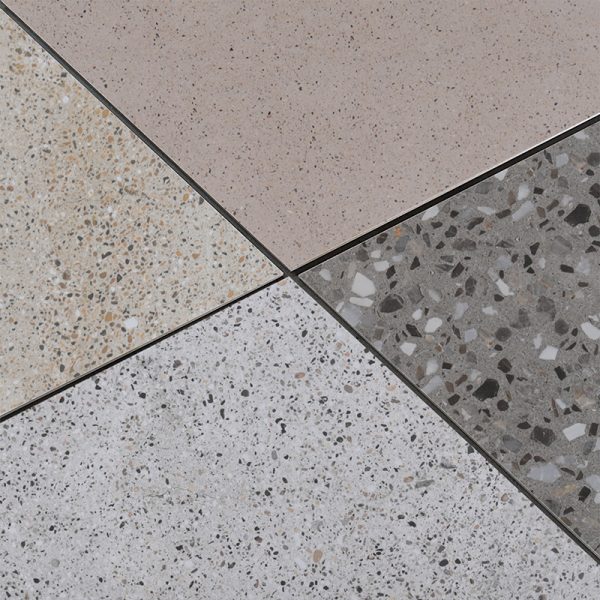 New italian design 60x60 antique porcelain tiles restaurant floor anti slip terrazzo marble tile
