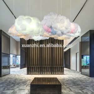 C-743 Contemporary simple residential restaurant chandeliers LED clouds chandeliers