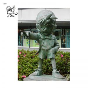 Life size custom stone carving made resin fiberglass Wholesales TV & Movie anime Character Figurine marble sculpture MSG-505