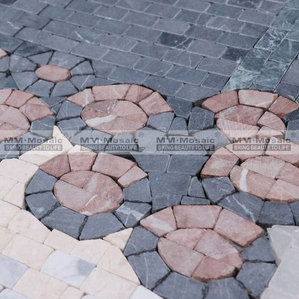 Commercial decor wall art design handmade stone mosaic tile picture