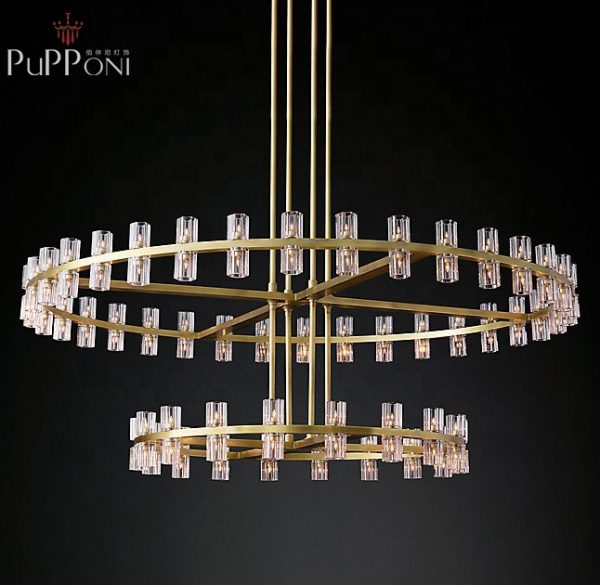 Contemporary Style Crystal Chandelier Pendant Lighting Designer Lamp for Home Restaurant Decoration