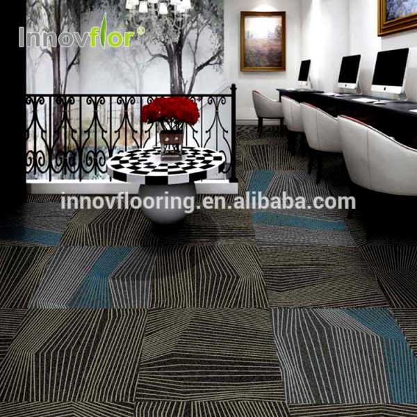 Innovflooring tile carpet absorption carpets for livingroom yellow