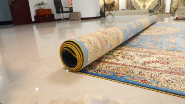 Yuxiang Persian Design 260 Line Handmade Silk Carpets are Rugs for Living Room With Colorful and High Quality