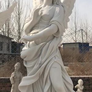 Life size custom stone carving made resin fiberglass Wholesales TV & Movie anime Character Figurine marble sculpture MSG-505