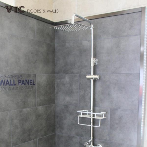 Self adhesive bathroom pvc wall Tile 3d tile pvc wave wall tile